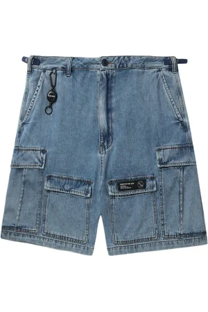 Izzue Short cargo à taille mi-haute