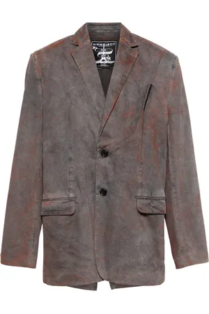 Y / PROJECT Blazer à logo brodé