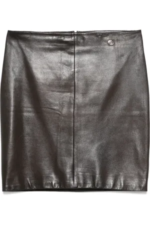 Gucci Minijupe en cuir (années 2000)