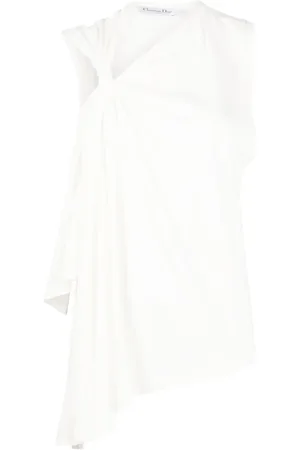 Dior Haut asymétrique à design drapé