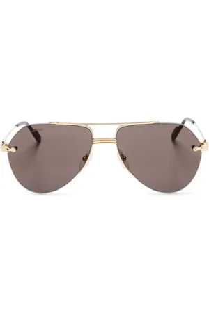Cartier Lunettes de soleil à monture pilote