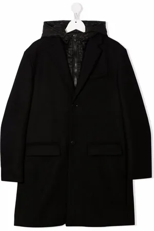 Fendi Manteau en laine à simple boutonnage