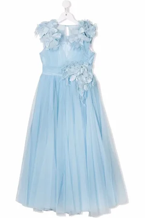 Marchesa Notte Robe Ceremony longue à fleurs