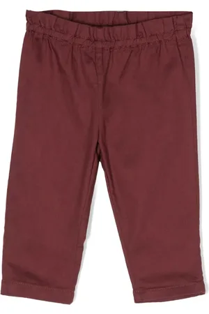 BONPOINT Pantalon fuselé à taille froncée