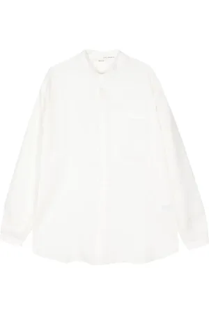 ISABEL BENENATO Chemise en lin à col officier