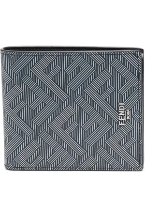 Fendi Portefeuille en cuir à motif FF