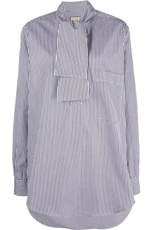 Plan C Chemise en popeline à rayures