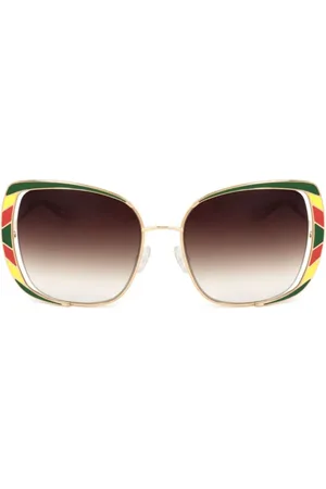 Barton Perreira Lunettes de soleil à monture papillon