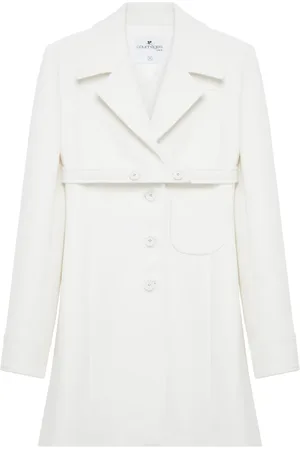 Courrèges Manteau à taille ceinturée