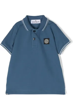 Stone Island Polo à patch Compass