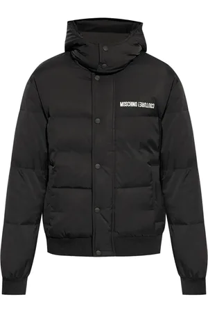 Moschino Doudoune à logo imprimé
