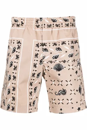 Msgm Short à motif cachemire