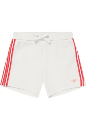 Emporio Armani Short en coton à logo brodé