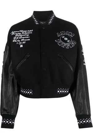 AMIRI Veste bomber à logo brodé