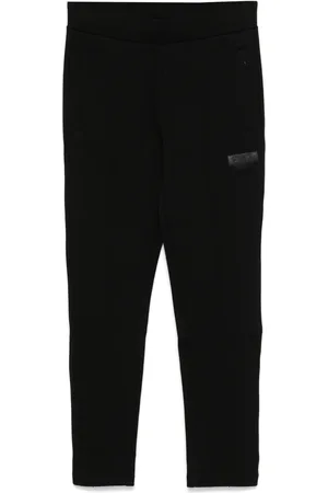 EA7 Pantalon de jogging à patch logo