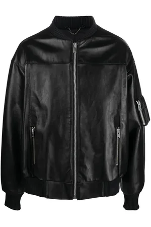 MISBHV X Ufo361 veste bomber en cuir