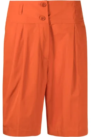 Aspesi Short en coton à taille haute