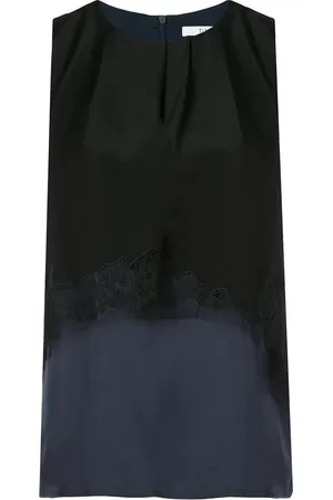 tibi Blouse à design patchwork