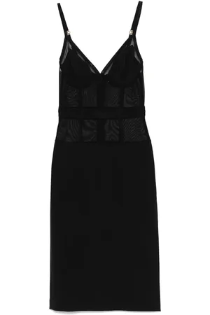 Elisabetta Franchi Robe mi-longue en crêpe