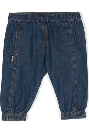 Moschino Jean cigarette à détails de coutures