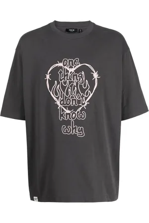 FIVE CM T-shirt en coton à imprimé graphique
