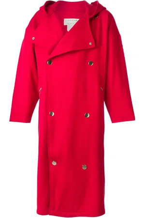 JC DE CASTELBAJAC Manteau oversize à capuche
