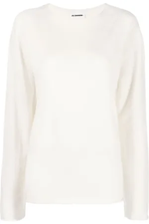 Jil Sander Pull en cachemire à col ras du cou