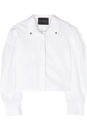 John Richmond Chemise en coton à logo imprimé