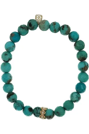 Sydney Evan Bracelet Eye en 14ct serti de turquoise
