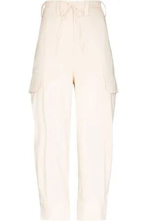 Y-3 Pantalon cargo à lien de resserrage