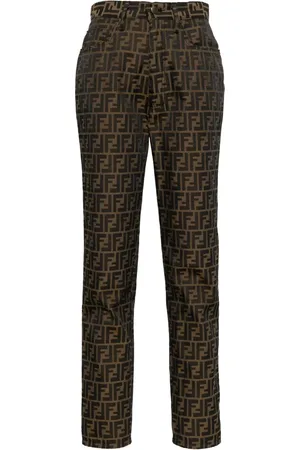 Fendi Pantalon fuselé Zucca