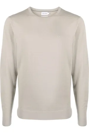 Calvin Klein Pull Superior en laine à col rond