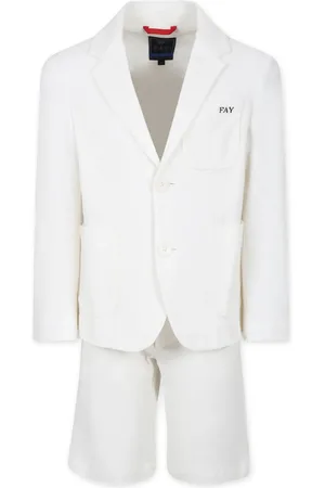 FAY Costume à logo brodé