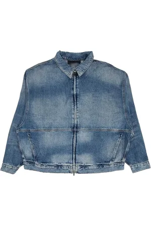 FEAR OF GOD Veste en jean à fermeture zippée