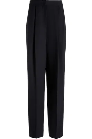 Bally Pantalon en laine mélangée à coupe ample