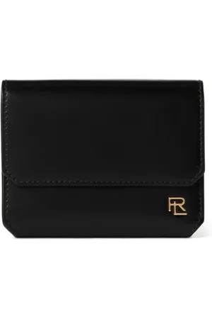 Ralph Lauren Portefeuille en cuir à deisgn pliant