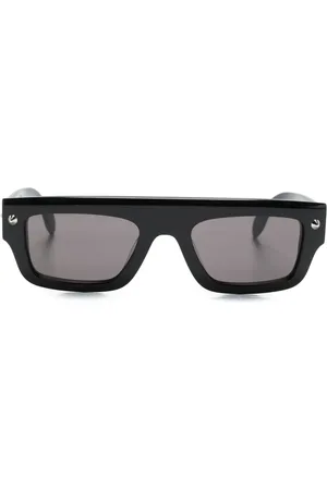 Alexander McQueen Lunettes de soleil à monture rectangulaire