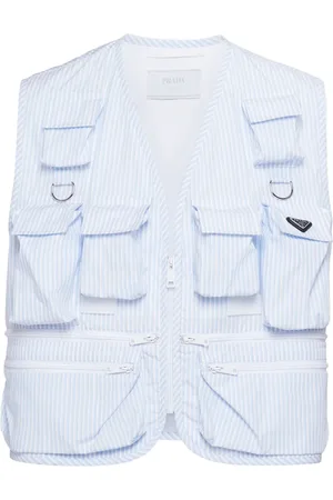 Prada Gilet à rayures