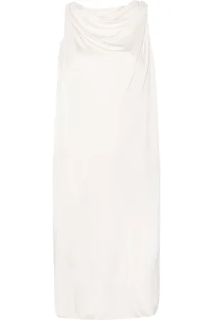 Lanvin Robe mi-longue à détail de broche