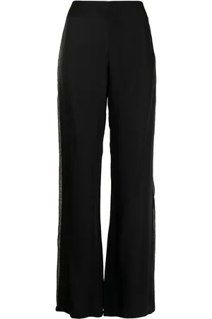Baruni Pantalon ample à bandes contrastantes