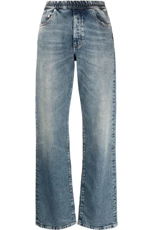 Heron Preston Jean à taille élastiquée
