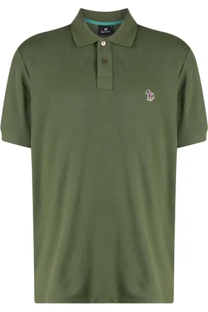 Paul Smith Polo à patch Zebra