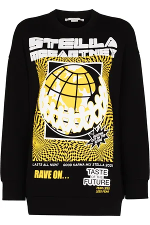Stella McCartney Sweat Rave à imprimé graphique