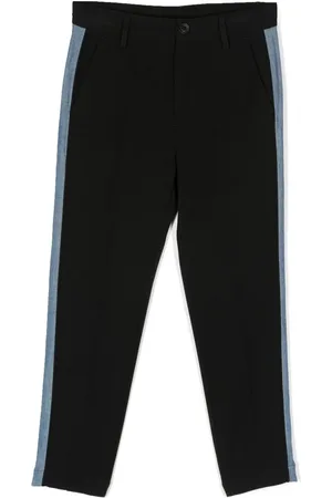 Diesel Pantalon droit à rayures