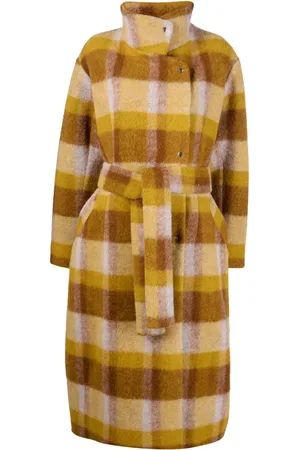 HENRIK VIBSKOV Manteau oversize à carreaux