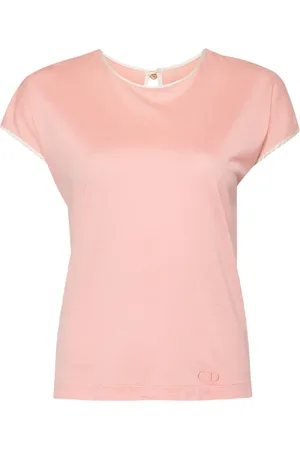 Dior T-shirt à bords contrastants