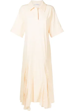 Isolda Robe polo Flor Selvagem à fleur brodée