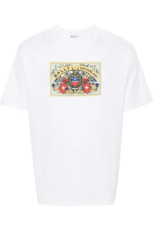 Bally T-shirt à imprimé Crest