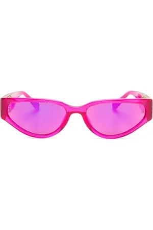 Linda Farrow Lunettes de soleil à monture papillon