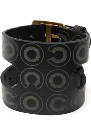 CHANEL Bracelet Coco en cuir (2001)